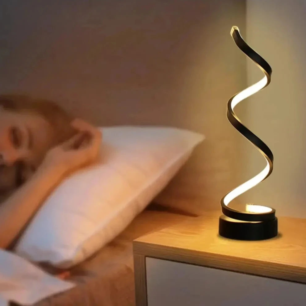 Luminária de Mesa ABS Recarregável com Luz Ajustável Prestigea