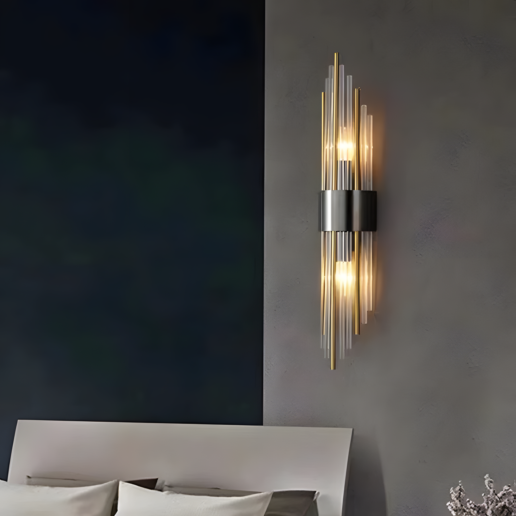 Arandela de Parede de Cristal LED Prestigea