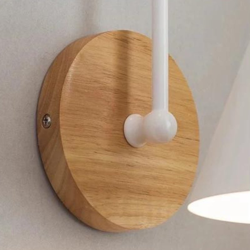 Arandela de Parede Interna Wooden Prestigea