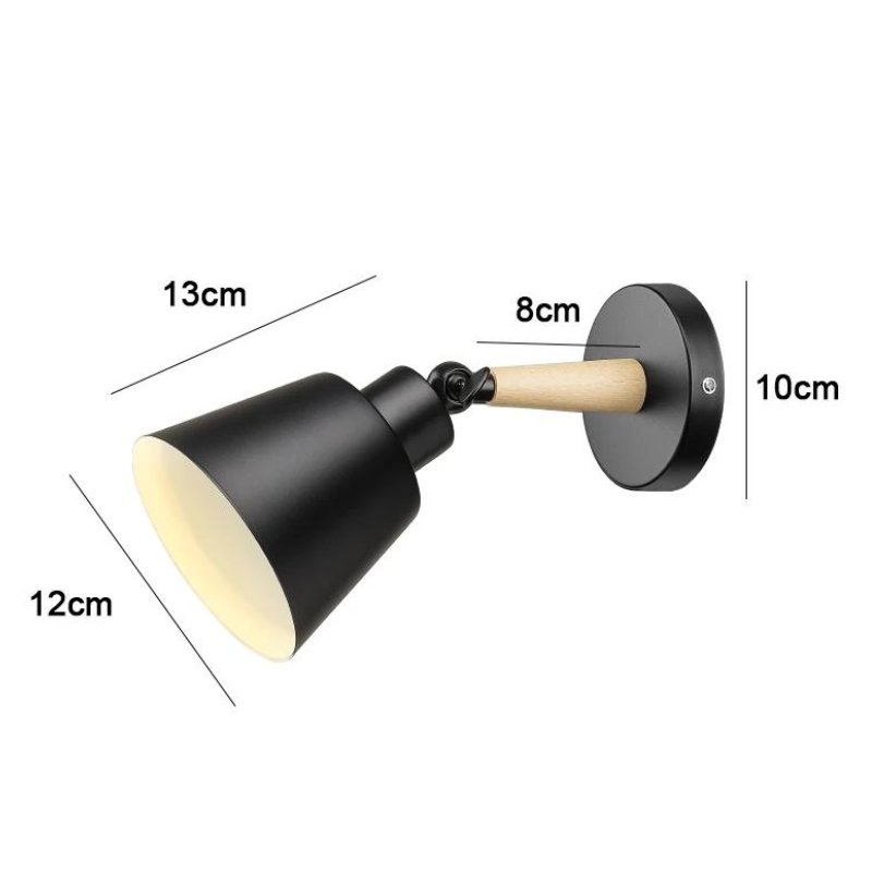 Arandela de Parede Regulável Nórdica com Lâmpada Prestigea