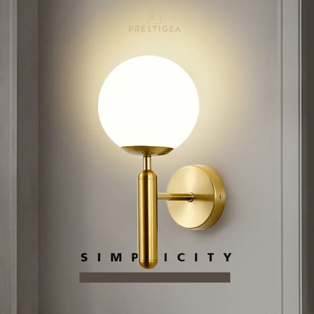 Arandela de Parede Moderna Prestigea