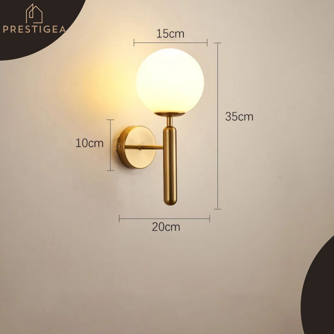 Arandela de Parede Moderna Prestigea