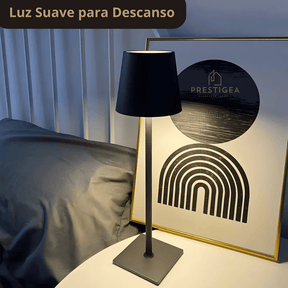 Luminária de Mesa Estilo Poldina Pro Recarregável