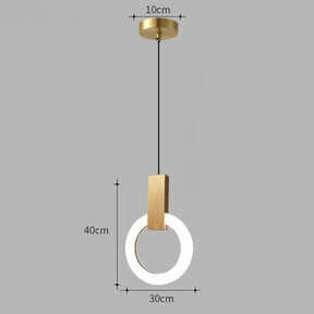 Pendente LED Nórdico Edição de Luxo Prestigea