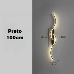 Arandela de Parede Astronauta Moderna Prestigea