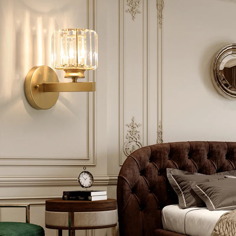 Arandela de Parede com Cristal Prestigea