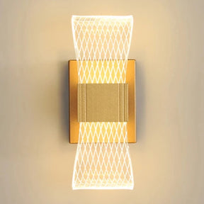 Arandela de Parede Dourada Nórdica Prestigea