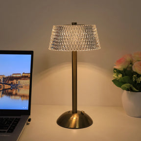 Luminária de Mesa Golden Diamond [Edição de Luxo]