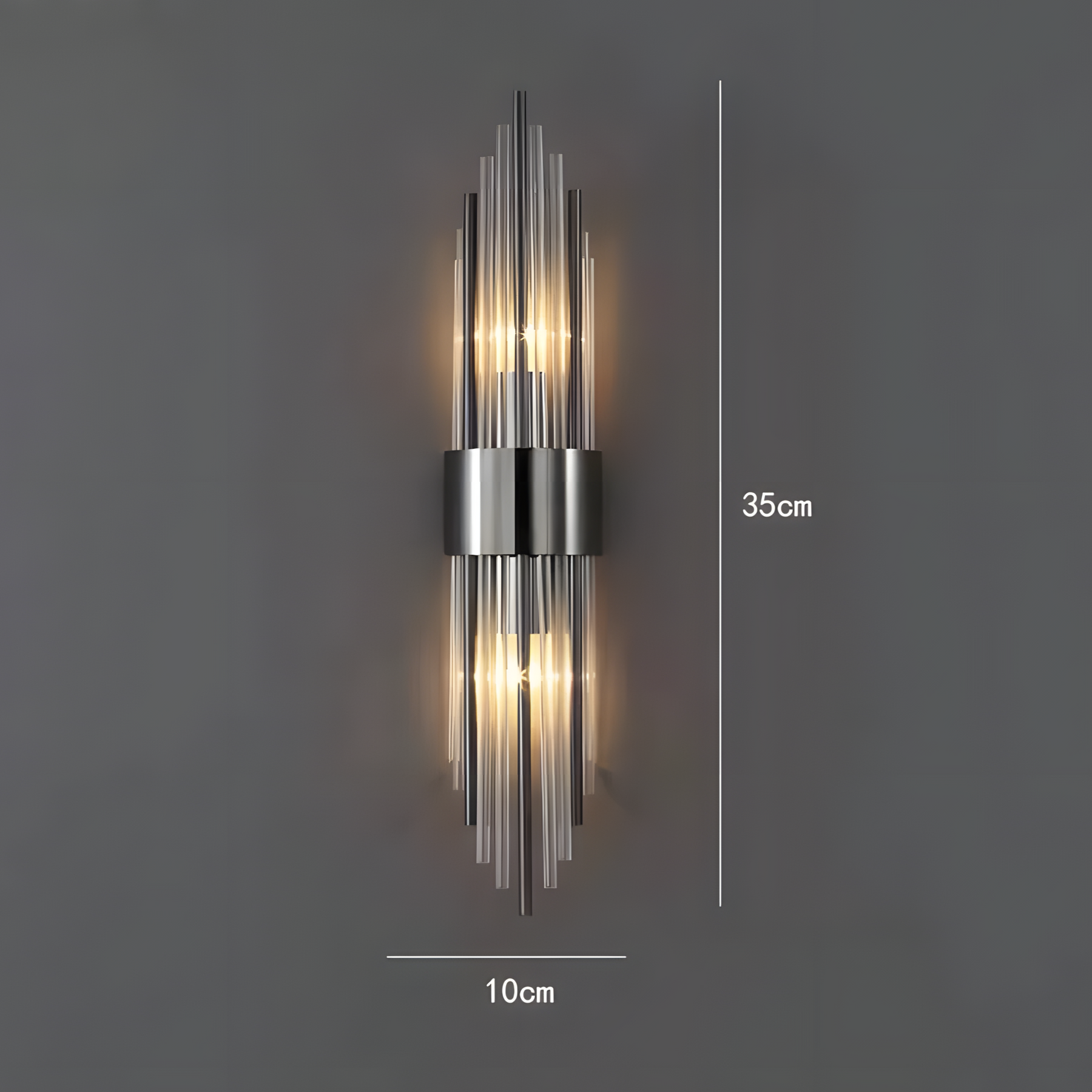 Arandela de Parede de Cristal LED  Prestigea