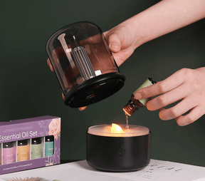 Umidificador e Aromatizador Tipo Vela Prestigea