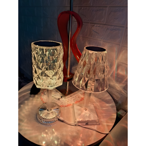 Luminária de Mesa Cristal Diamantina LED - Prestigea