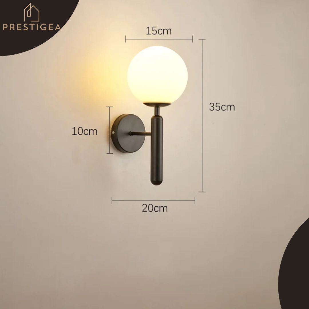 Arandela de Parede Moderna Prestigea