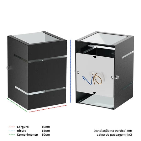 Arandela Luxor Prime [Promoção Relâmpago]