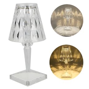 Luminária de Mesa Cristal Diamantina LED - Prestigea